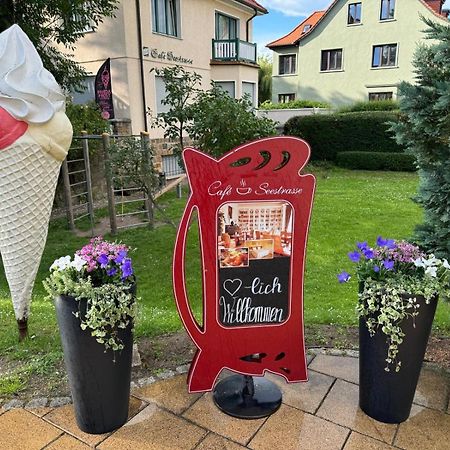 Cafe´Seestrasse Magdeburg Exterior foto